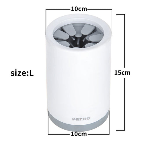Pet paw cleaner cup
