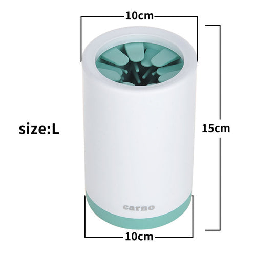 Pet paw cleaner cup