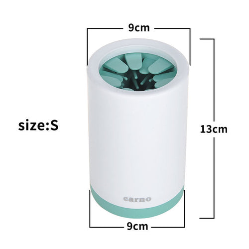 Pet paw cleaner cup
