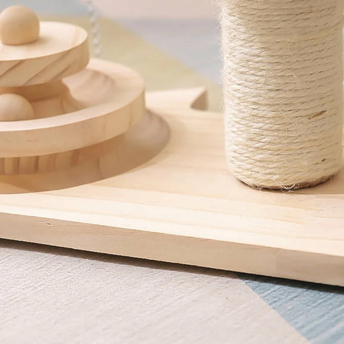 Cat Scratching Post with Toy