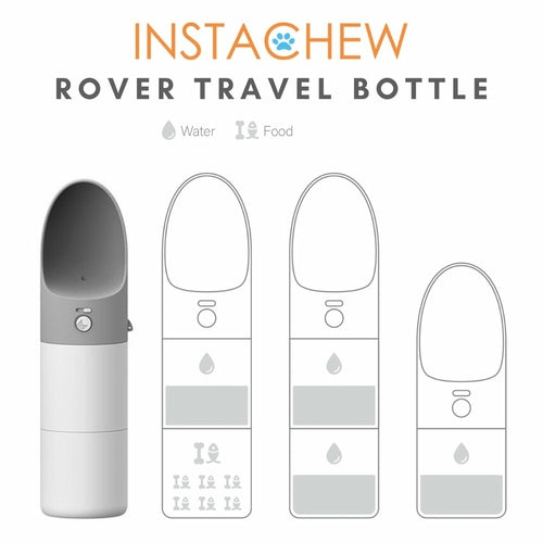 Instachew dog water bottle