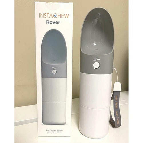 Instachew dog water bottle