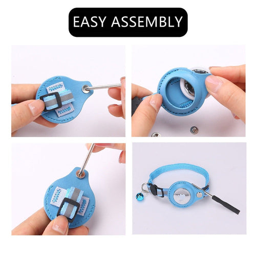 Reflective AirTag Pet Collar