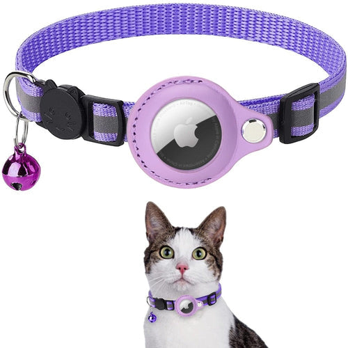 Reflective AirTag Pet Collar