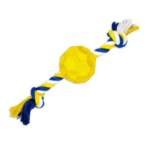 Rubber Soccer Ball Chew Toy