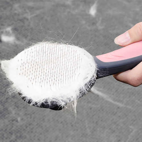 Self-Cleaning Pet Grooming Brush