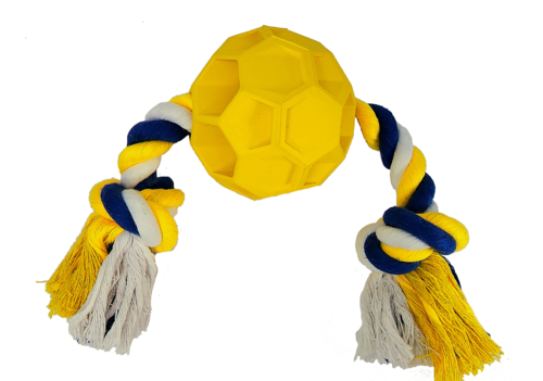 Rubber Soccer Ball Chew Toy