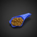 Paw-shaped pet food scoop