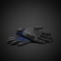 Pet grooming gloves