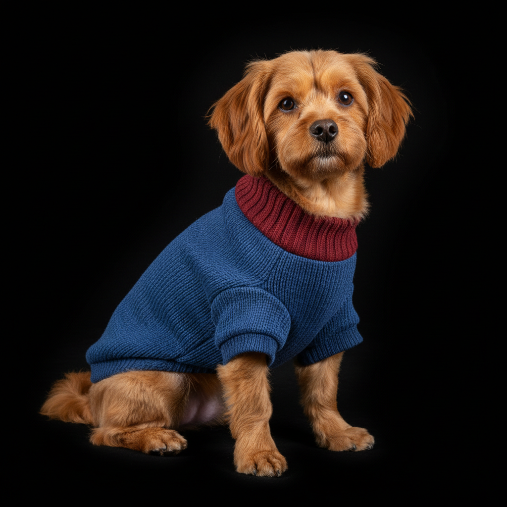 Knitted Dog Sweater - Winter