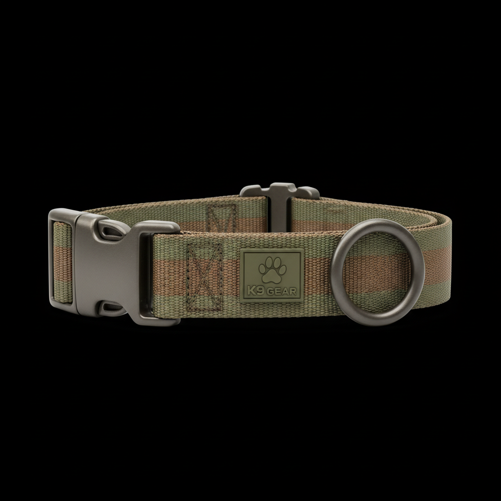 Tactical Dog Collar - Adjustable
